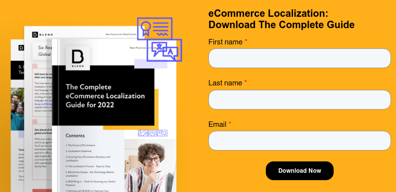eCommerce Localization Guide - Article form